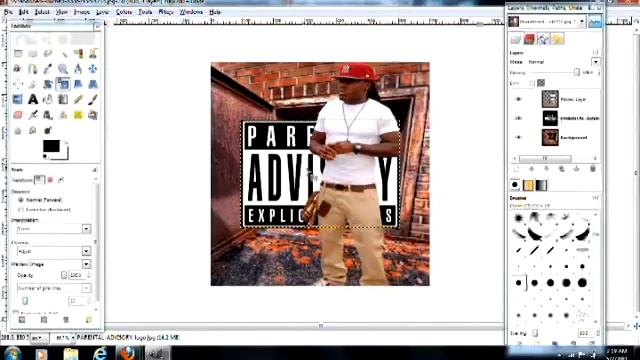 Basic Mixtape Cover Using Gimp смотреть онлайн