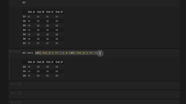 Pandas - Select Rows & Columns from DataFrame | iloc[] vs loc[] смотреть онлайн