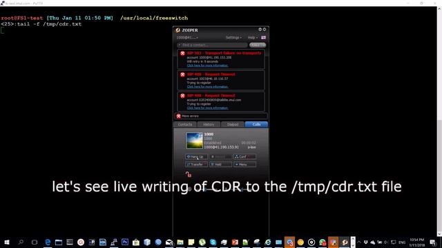FreeSWITCH with Fred - CDR processing Part 3: Using a Webserver смотреть онлайн
