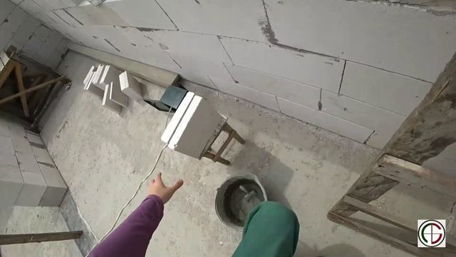 Опалубка под армопояс. Лучшее что можно придумать вместо у блоков. смотреть онлайн