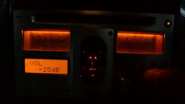 JDM Panasonic CQ-TX5500D Vacuum Tube CD MP3 made in Japan car Audio