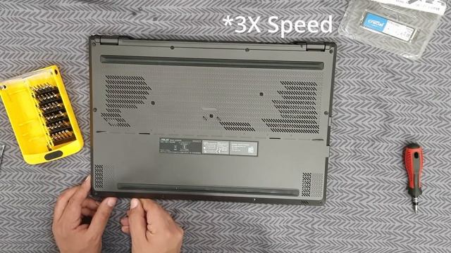 Asus ROG Zephyrus G15 - Upgrading 1TB NVME SSD смотреть онлайн