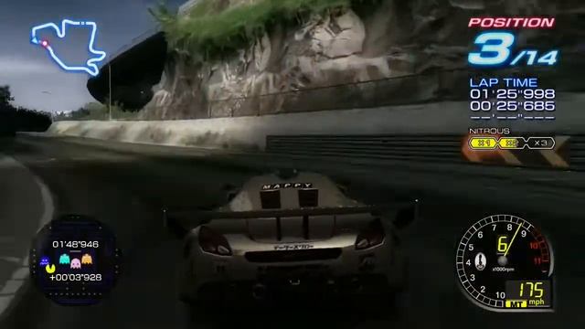 Ridge Racer 6 Basic Route #105 Retry Gameplay(Career Walkthrough) смотреть онлайн