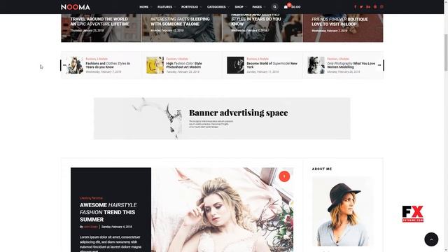 Nooma - A Responsive WordPress Blog Theme Storm Cody смотреть онлайн