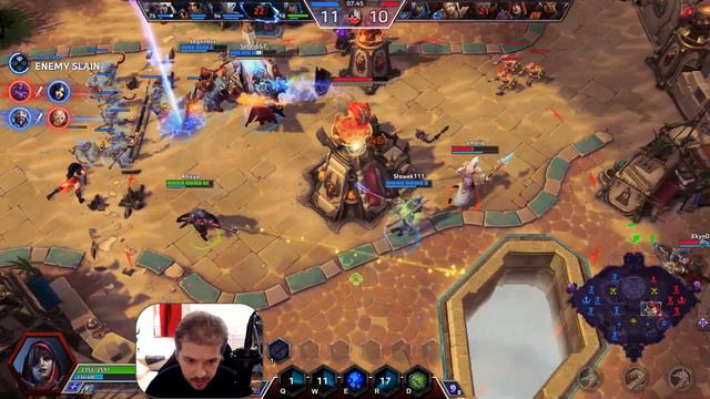 Heroes of the Storm (Gameplay) - Ana First Impressions (HotS Ana Gameplay Quick Match) смотреть онлайн