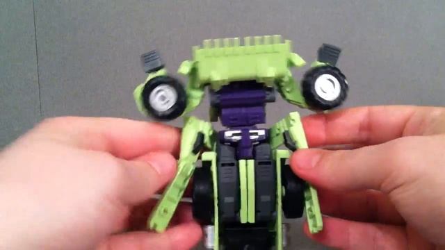 Wheel Loader / Scrapper - Make Toys Green Giant Transformer Review смотреть онлайн