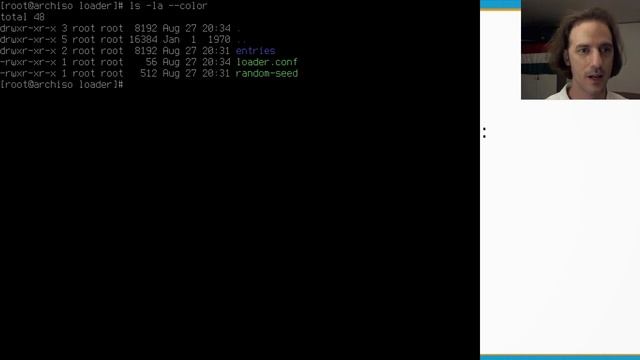 Arch Linux Installation: Installing a bootloader - systemd-boot смотреть онлайн