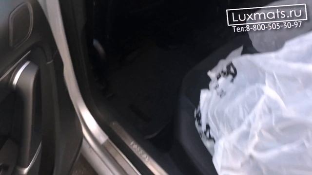 Автомобильные 3D коврики в салон Volkswagen Passat B7 (Фольксваген Пассат Б7) 2011-2015 Luxmats. смотреть онлайн