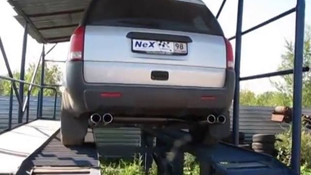 NeX® - _SATURN VUE. Глушитель основной -Трофи- хром.насадками смотреть онлайн