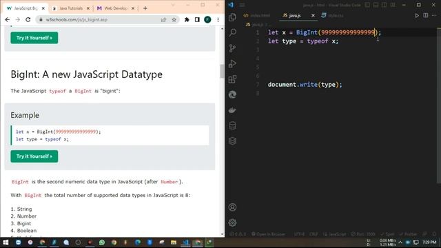 20. BigInt ◉ Javascript ◉ @amimasudbd смотреть онлайн