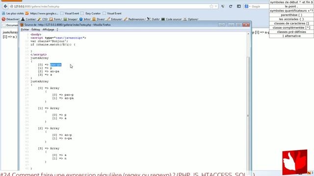 #24 Comment faire une expression régulière (regex ou regexp) ? (PHP, JS, HTACCESS, SQL ...) смотреть онлайн