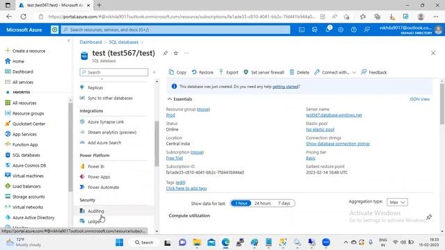 Azure Sql DBA: Creating Audits, Import and Exporting Data to Azure Databases Class 5 || 9902590140 смотреть онлайн