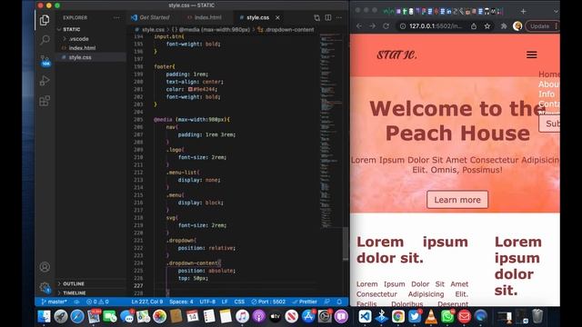 CSS Media Queries and Breakpoints смотреть онлайн
