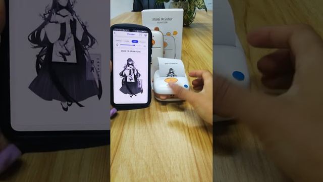 walkprint A8 mini printer. Pocket printer，Portable mini printer смотреть онлайн