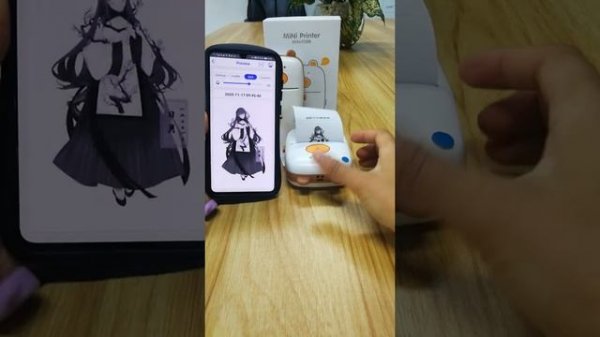 walkprint A8 mini printer. Pocket printer，Portable mini printer