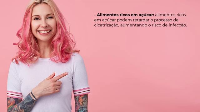 O que comer e evitar para uma melhor cicatrização da tatuagem! смотреть онлайн