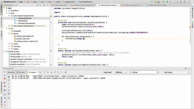 Auto Login in your application with Login Screenlet and Android смотреть онлайн