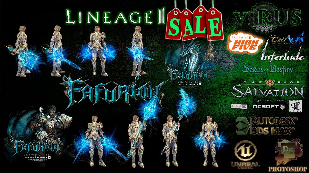 Fafurion Weapons. 4 Levels. LINEAGE II - FAFURION. Any Chronicles ◄√i®uS►