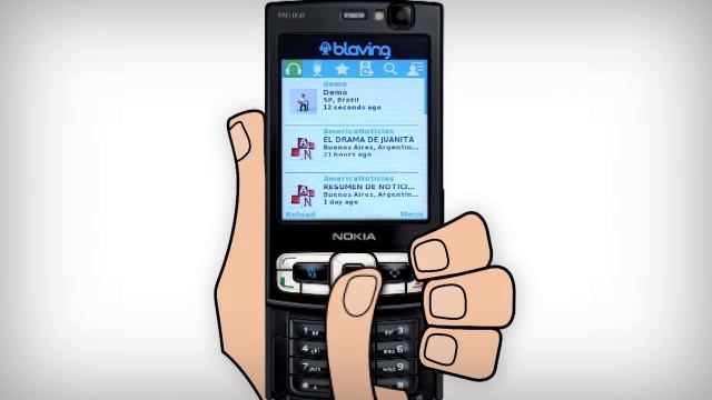How to use Blaving with JAVA mobile смотреть онлайн