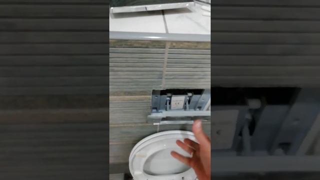 Инсталляция Cersanit не набирает воду, ремонт