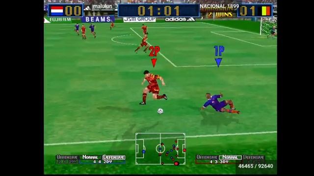 [Amistoso] malulun ?? VS ?? NACIONAL 1899 - Jugando Virtua Striker 2 en Fightcade смотреть онлайн