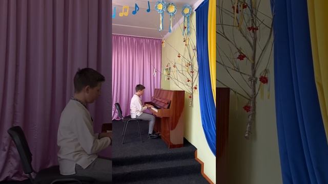 Комарнівська музична школа ,Кубльовський Данило(7-й) клас «Два Кольори «,О.Білаш смотреть онлайн