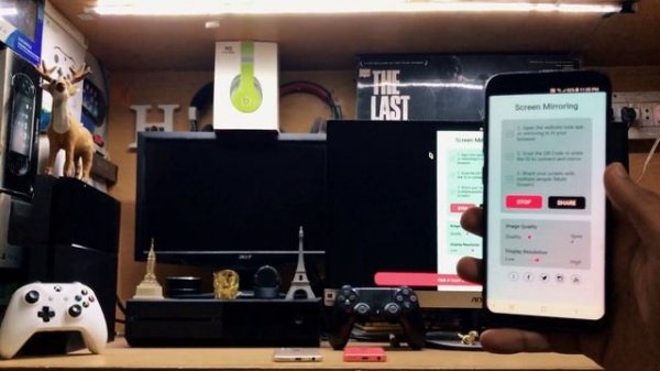 HOW TO MIRROR ANDROID PHONE TO THE PS4