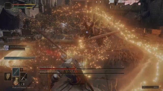Redmane Castle Boss Misbegotten Warrior and Crucible Knight Solo "Cheese" Method Guide смотреть онлайн