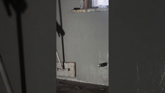 Процесс работы #механизированнаяштукатурка #ремонткраснодар