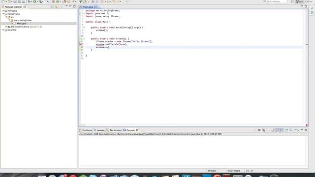Java - Creating JFrames & Adding JLabels + Positioning Text смотреть онлайн