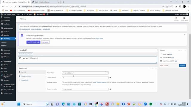 How to create a coupon code for WordPress online store смотреть онлайн