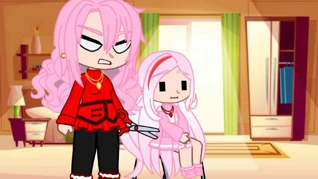 Infinity hair || Meme || Gacha Club смотреть онлайн