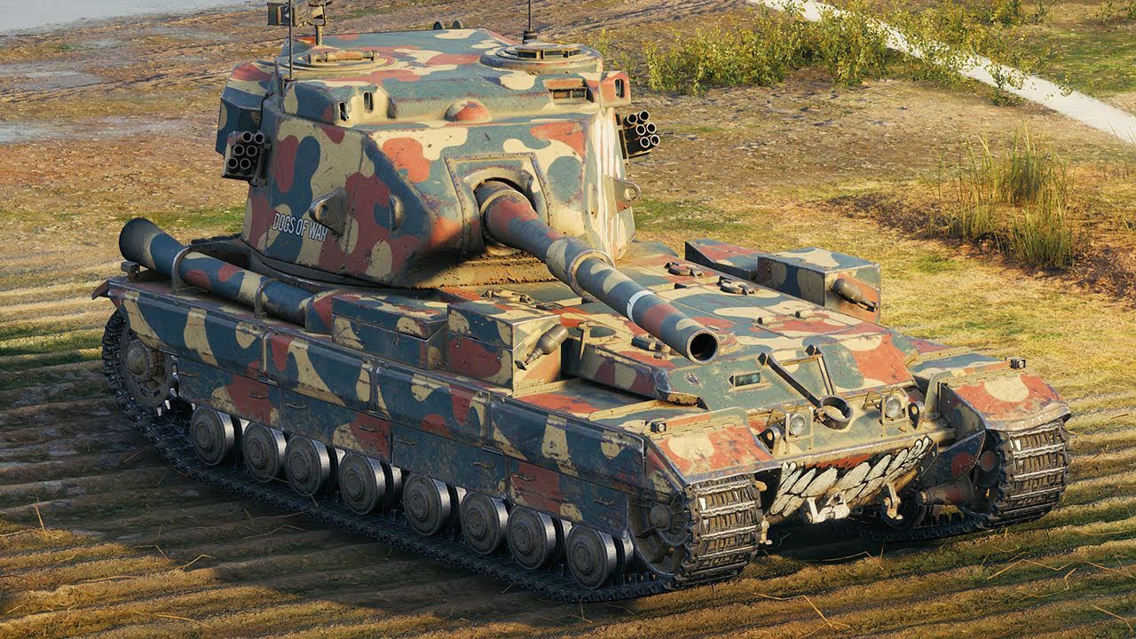 FV215b (183) - ТУРБОСЛИВ 4 МИНУТЫ, 7 ПРОБИТИЙ - 4 Кил 10,3К Дамаг смотреть онлайн