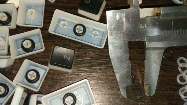 О-ринги для механической клавиатуры / Silicon O-Rings for Mechanical Keyboard