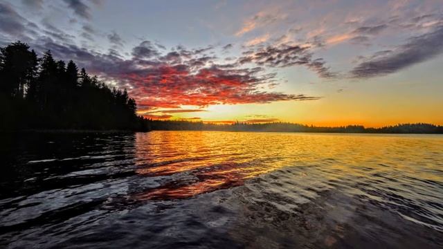 Красивая природа лесного озера, фотозарисовки. смотреть онлайн