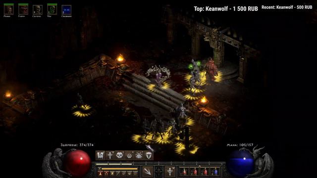 Прохождение Diablo 2: Resurrected на ХАРДКОРЕ! НЕКРОМАААААНТ! (28) смотреть онлайн