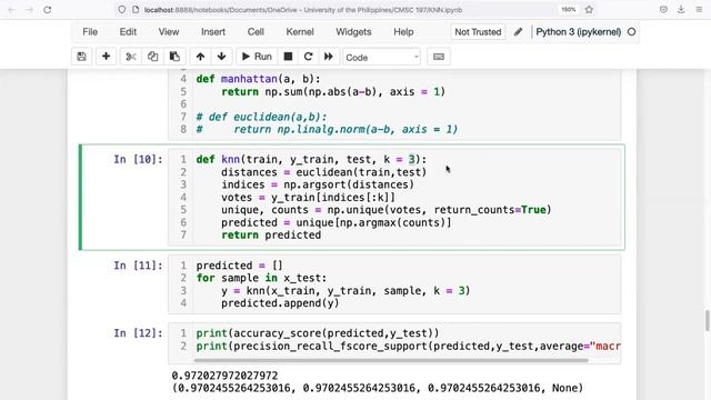 2 - Implementing KNN (in Python from Scratch and SKLEARN) смотреть онлайн