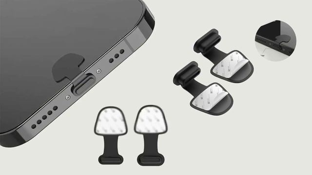 Пылезащитная заглушка USB Type-C разъёма телефона. смотреть онлайн