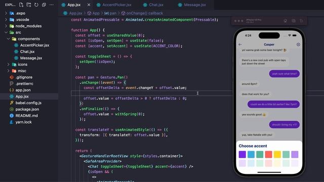 How to Make a Bottom Sheet with React Native Reanimated смотреть онлайн