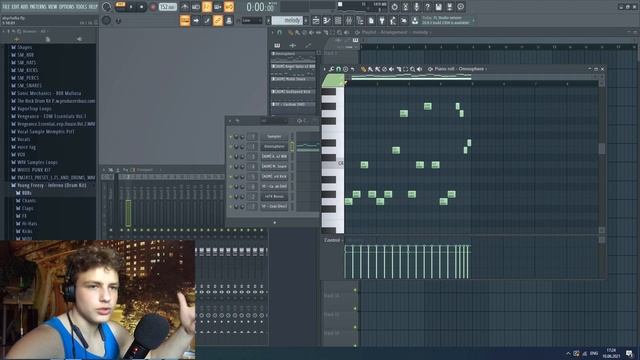 КАК ПИСАТЬ ТРЭП МЕЛОДИИ С НУЛЯ В FL STUDIO 20 ЗА 5 МИНУТ ? смотреть онлайн