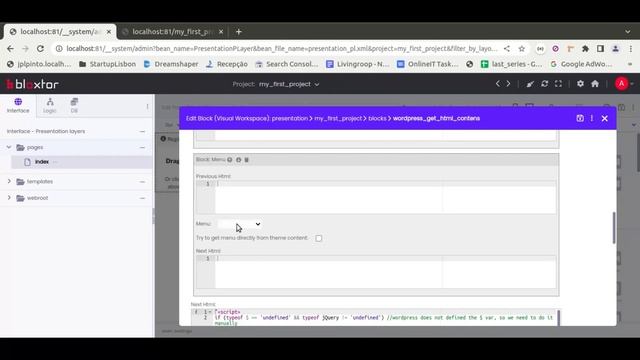 Bloxtor - Lesson 6.9.2 - Creation of a simple page with some WordPress features смотреть онлайн