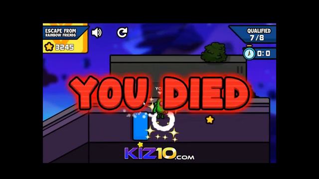 Super Rainbow Friends. Among Us. Бег с препятствиями. смотреть онлайн