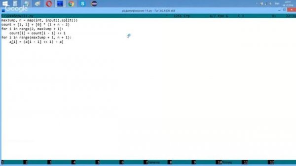 Разбор задачи 11 acmp.ru Зайчик. Решение на Python Java C++