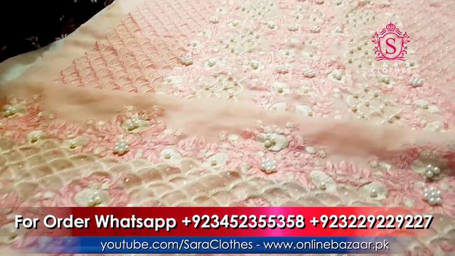 Areeba Saleem Collection 2018 - Unbox Peach Pink ZC05 Embroidered 2Pc - Pakistani Branded Clothes смотреть онлайн