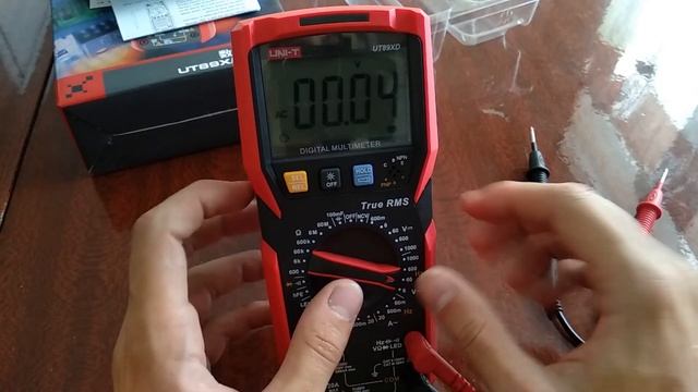Мультиметр UNI-T UT89XD смотреть онлайн
