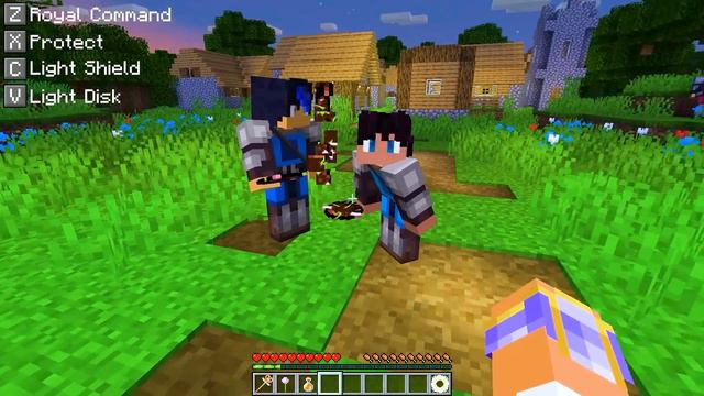 Playing as a ROYAL GODDESS in Minecraft! смотреть онлайн