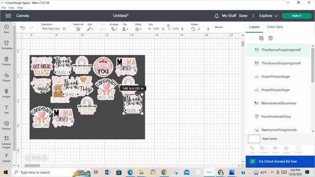 HOW TO CREATE BUSINESS STICKERS USING CRICUT || HOW TO MAKE STICKERS WATERPROOF USING CLEAR VINYL смотреть онлайн