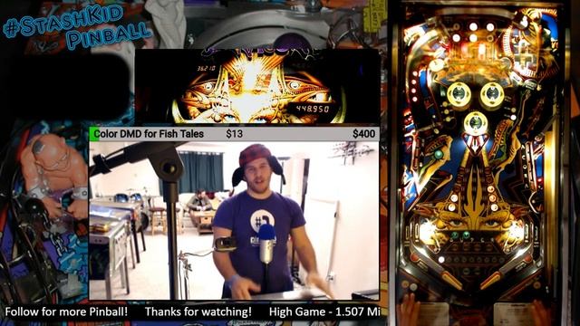 Barracora Pinball Game Play with Stashkid смотреть онлайн