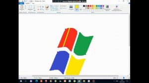 КАК НАРИСОВАТЬ ВИНДОВС XP НА MS PAINT.