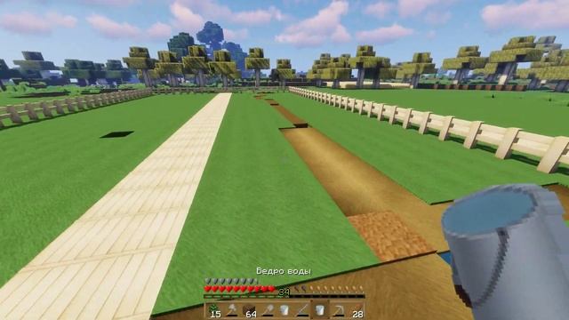 Настоящее пшеничное поле ❄ Minecraft ❄ №17 смотреть онлайн
